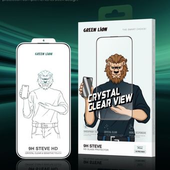 گلس GREEN LION شفاف آیفون 15