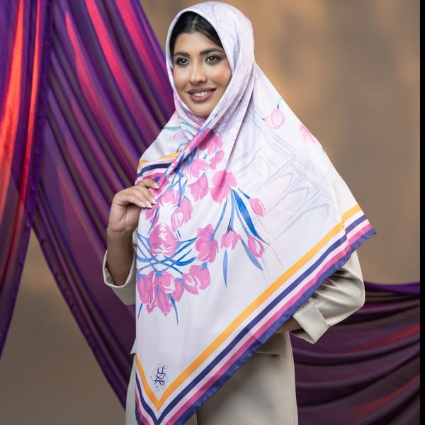 روسری مسجد صورتی