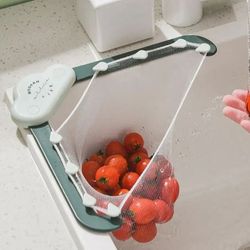 تفاله گیر و صافی کنار سینک مدل سه گوش