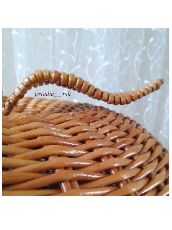 سبد سیب حصیری استودیو راح