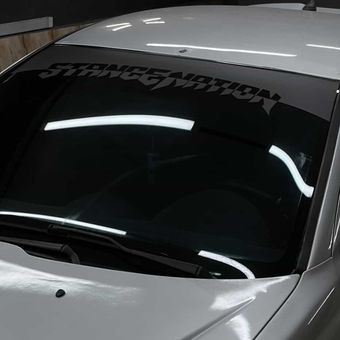 برچسب شیشه جلو خودرو (ویند‌شیلد) طرح stancenation