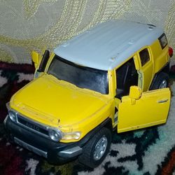 ماکت ماشین فلزی تویوتا FJ کروزر موزیکال