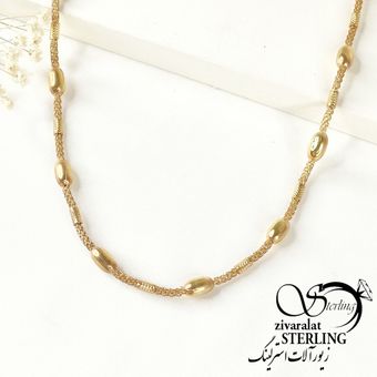 گردنبند زنانه گوی دار برند ژوپینگ کد: 2973