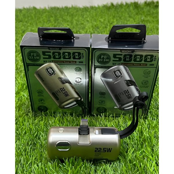 پاوربانک اضطراری ویکوم مدل WP19 – ظرفیت 5 هزار میلیآمپر