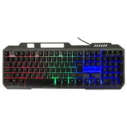 کیبورد گیمینگ لایماید مدل K25، سوئیچ ممبران، Full-size، نورپردازی LED RGB