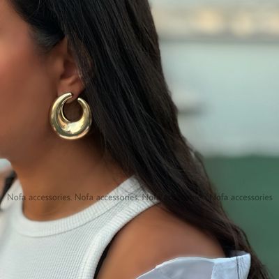 گوشواره اشکی طلایی
