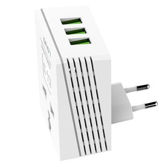 کلگی فست شارژ LDNIO A3306 3Port 3.4A 17W