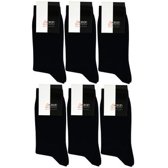 جوراب زنانه آریان نخ باف کد 5627 بسته شش عددی*369