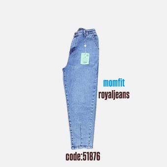 شلوار مام فیت رویال کد 51876