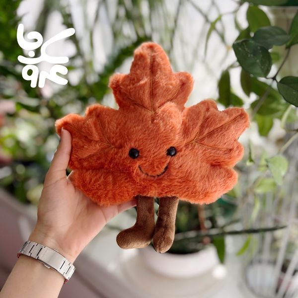 برگ پاییزی نارنجی