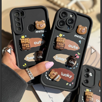 قاب سالید Chocolate Bears مدل شیاموئی پوکوx6پرو