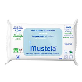 دستمال مرطوب کودک موستلا 60 عددی