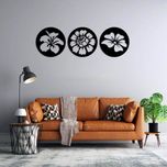 استیکر طرح گل مجموعه 3 عددی