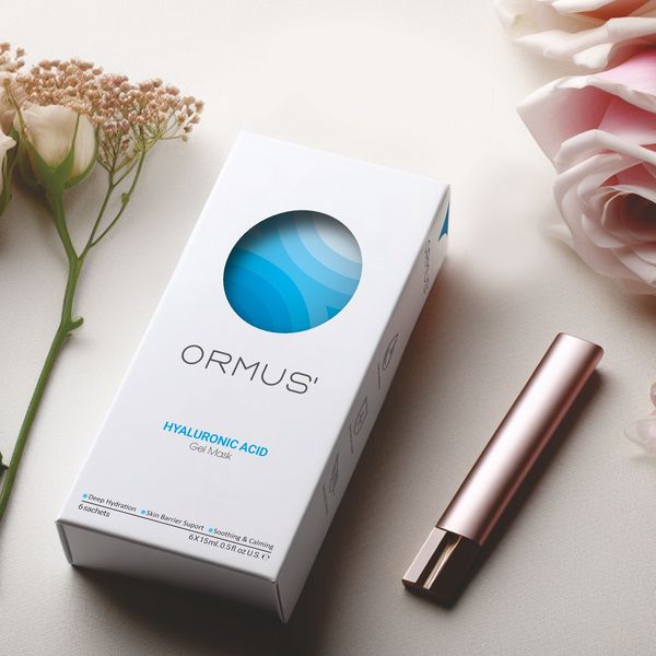ژل ماسک صورت اورموس مدل هیالورونیک اسید حجم 15 میلی لیتر بسته 6 عددی