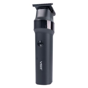 ماشین اصلاح موی سر و صورت وی جی آر مدل V-987 با تیغه سرامیکی و استیل ضد زنگ، موتور دی سی 7000 دور در دقیقه، عملکرد توربو، باتری 