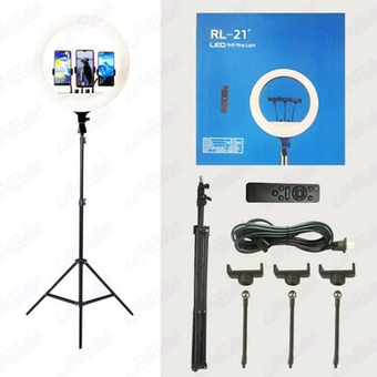 رینگ لایت  مدل RL-21 سری جدید 70 وات   به همراه پایه