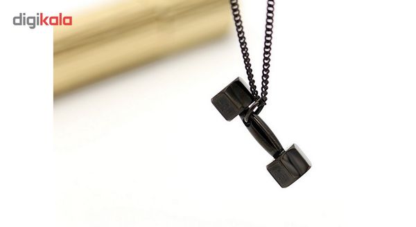 گردنبند لوکسین طرح دمبل مدل N192