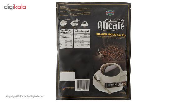 پودر قهوه علی کافه اصلی 40عددی ساشه 2.5 گرمی