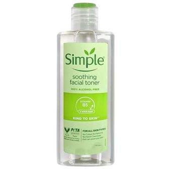 تونر سیمپل مدل SOOTHING حجم 185 میلی لیتر