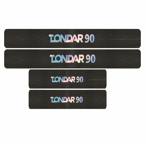 برچسب پارکابی خودرو استریت اسپرت کد S15 مناسب برای ال 90 مجموعه 4 عددی