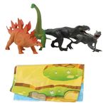 فیگور مدل دایناسور مجموعه 5 عددی