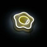 چراغ تزیینی مدل تابلو نئون طرح تخم مرغ