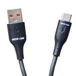 کابل تبدیل USB به USB-C گرین لاین مدل GNPVCUSATCBK طول 1 متر