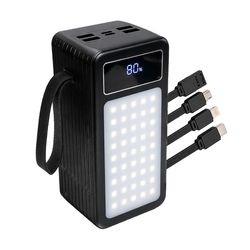 پاوربانک 22.5 وات پی زد ایکس مدل V89s PD Fast Charge ظرفیت 50000 میلیآمپرساعت