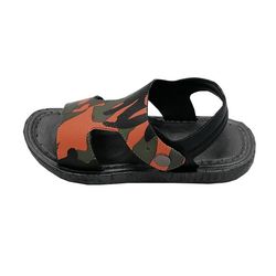 صندل پسرانه مدل ارتشی رنگ نارنجی