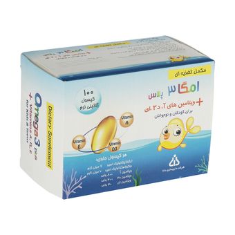 کپسول امگا 3 پلاس داروسازی دانا بسته 100 عددی*294