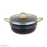 سرویس پخت و پز 14 پارچه هلنا طرح چدن مدل لانه زنبوری