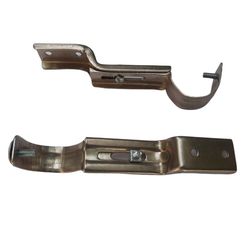 پایه چوب پرده پانچ مدل سقفی بسته 2 عددی