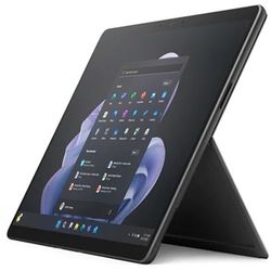 microsoft surface pro9 core i5(12)/ram 8gig/ssd 512 gig/graphic intel/tablet /Black