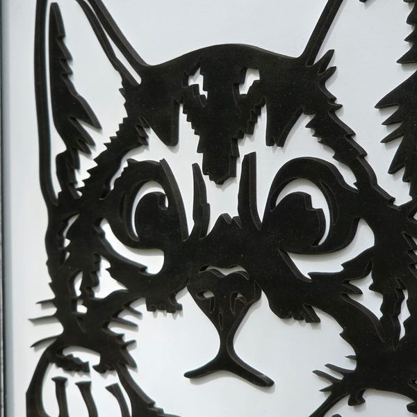 تابلو مدل گربه کیوت