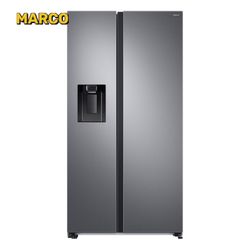 یخچال فریزر ساید بای ساید مدل RS80DG5402SL ضمانت اصالت کالا و ارسال فور و رایگان /گارانتی 18 ماهه مارکو تجارت