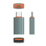 مبدل OTG USB به USB-C الدینیو مدل LC140 newpack