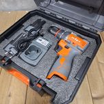 دریل چکشی شارژی براشلس سه نظام 10 میلی متری 16/8 ولت مکث اچ ام تی مدل 16.8V Li_ionمجوعه 5 عددی