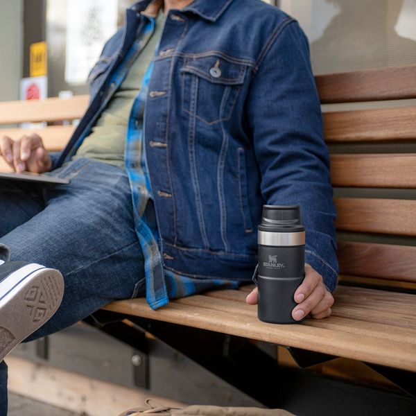 ماگ سفری استنلی مدل one hand گنجایش 0.25 لیتر