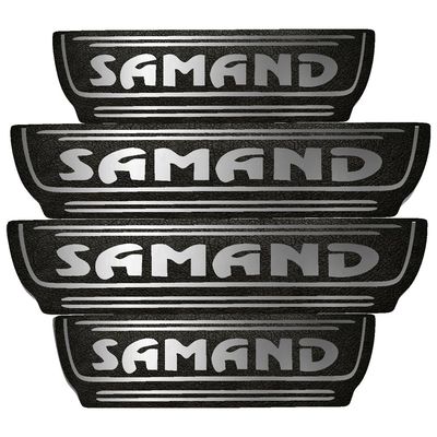 برچسب پارکابی  خودرو مهدیار طرح چرم کدpka1013مناسب برای سمند  بسته 4 عددی*881