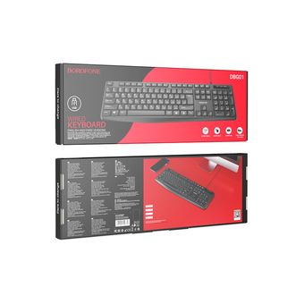کیبورد سیم دار Borofone DBG01
