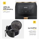 سرخ کن بدون روغن سیلورکرست مدل S18