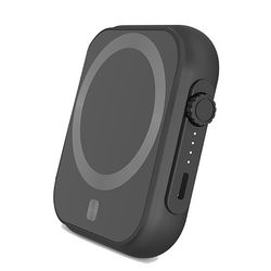 پاوربانک گرین لاین مدل MagSafe Trio ظرفیت 5000 میلی‌آمپر ساعت