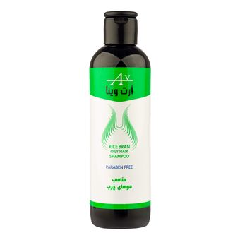 شامپو تقویت کننده و ترمیم کننده مو آرت وینا مدل سبوس مناسب پوست چرب حجم 250 میلی لیتر