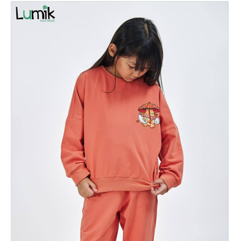 بلوز شلوار راحتی و بیرونی طرح خرس قهوه ای