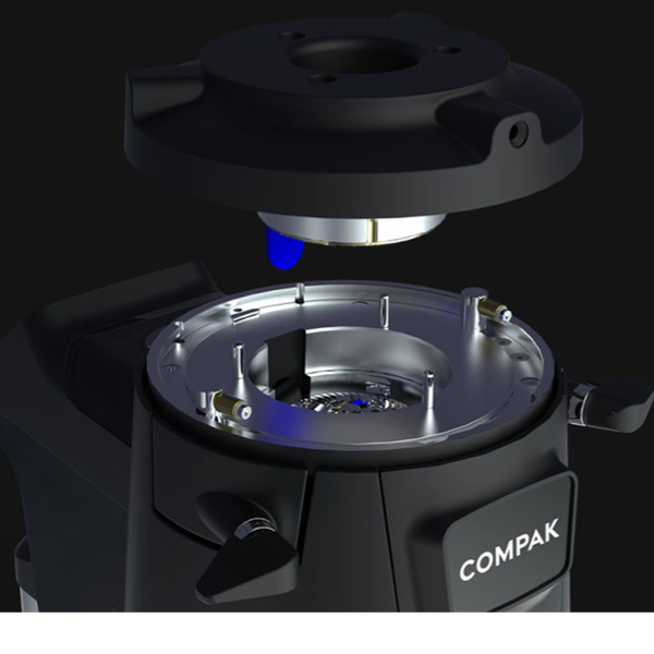 آسیاب قهوه آندیمند صنعتی کامپک اسپانیا مدل Compak BOLT 83 با تیغه تخت 83 میلیمتری