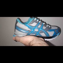 کتونی اسیکس آبی طوسی کد203