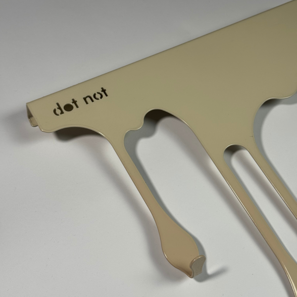 آویز لباس متوسط کرم drop iron