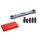 آچار دوسر جغجغه ای بیت خور کوکن مدل R810A مجموعه 5 عددی