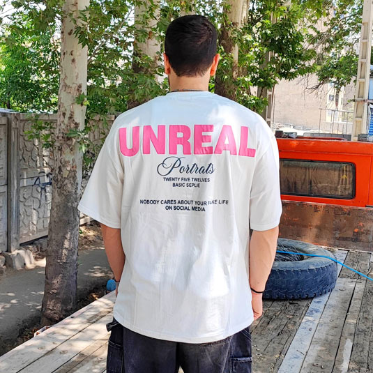 تیشرت پنبه ای اورسایز کد 96