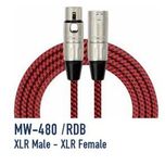 KIRLIN CABLLE MW-480/3M (XLR MALE - XLR FEMAIL)